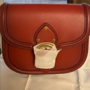 COACH BEAT SADDLE BAG - Red Sand - Sold Out - Brand New